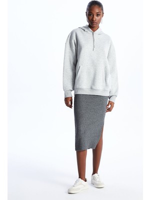 Lc Waikiki Yeni Sezon Beli Lastikli Ekstra Dar Fit Kadın Etek