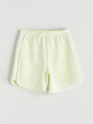 Lc Waikiki Yeni Sezon Beli Lastikli Kız Çocuk Şort