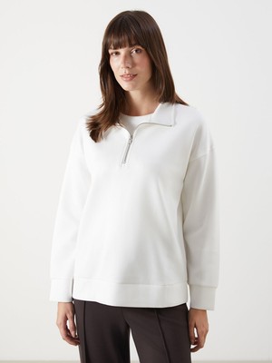 Lc Waikiki Yeni Sezon Dik Yaka Kadın Sweatshirt
