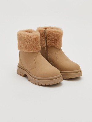 Lc Waikiki Yeni Sezon Süet Görünümlü Kız Çocuk Bot