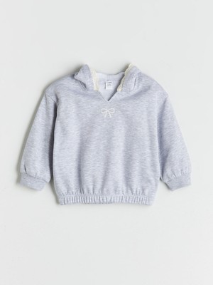 Lc Waikiki Yeni Sezon Kapüşonlu Kız Çocuk Sweatshirt