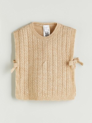 Lc Waikiki Yeni Sezon Bisiklet Yaka Kız Çocuk Triko Süveter