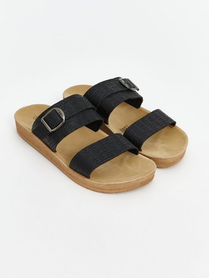 Lc Waikiki Yeni Sezon Çift Bantlı Kadın Terlik