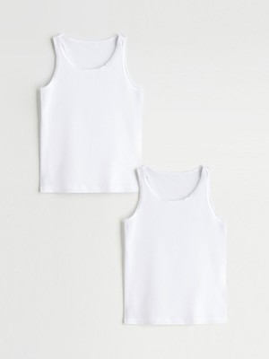 Lc Waikiki Yeni Sezon Bisiklet Yaka Kız Çocuk Atlet 2'li