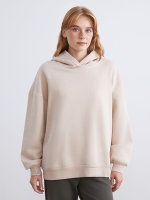 Lc Waikiki Yeni Sezon Oversize Kadın Kalın Hoodie