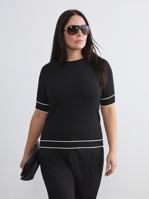 Lc Waikiki Yeni Sezon Bisiklet Yaka Kadın Triko Kazak