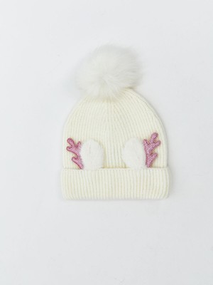 Lc Waikiki Yeni Sezon Ponpon Detaylı Kız Çocuk Bere