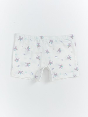 Lc Waikiki Yeni Sezon Beli Lastikli Kız Çocuk Boxer