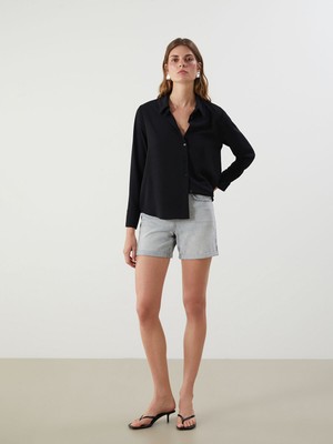 Lc Waikiki Yeni Sezon Standart Fit Kadın Jean Şort