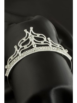 SHC4200 Lüks Taşlı Gelin Tacı