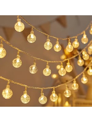 ForWhat Büro Ev Ofis Dekoru Için 3,5mt Mini Boncuk USB 20LED Işıklı Aydınlatma