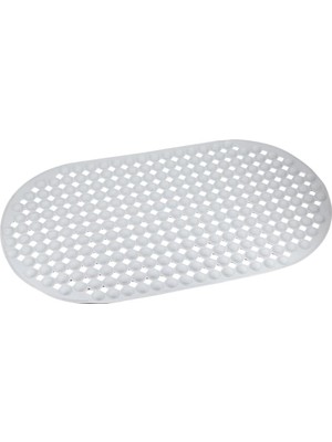 Shop A Way Efe Mark Premium Serisi Banyo - Küvet Içi Kaydırmaz Vantuzlu Yuvarlak Desenli Oval Paspas 66,5 x 36,