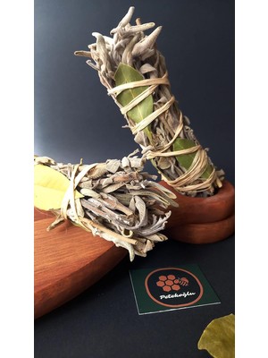 Hype Store Petekoğlu ( 2 Adet) Doğal Ada Çayı Tütsü Defne Yapraklı Doğal (Aydın Nazilli)