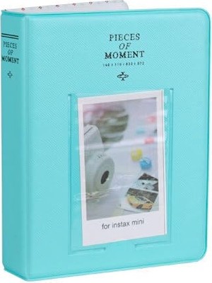 Hype Store Instax Moment Polakart Fotoğraf Albümü - 65 Kapasite - 6x9 Ebat (Yeşil)