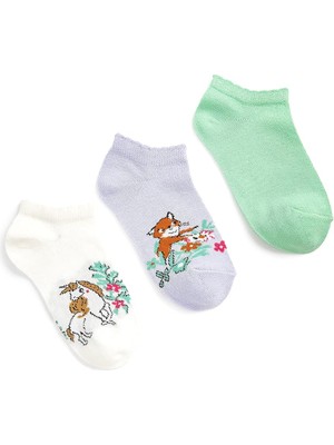 Hype Store 3’lü Çok Renkli Çorap Seti