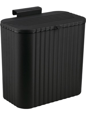 Hype Store Noksi Mutfak Tezgah Üstü ve Dolap Askılı Çöp Kovası 15 Lt Siyah (NKS158-1)