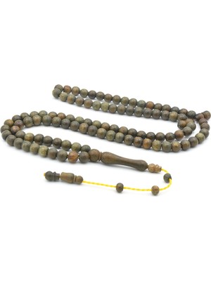 Murty99 Sistemli Küre Kesim 99 Luk Yeşil Pelesenk Ağacı Tesbih 6 mm