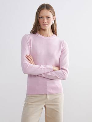 Lc Waikiki Yeni Sezon Bisiklet Yaka Kadın Triko Kazak