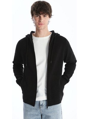 Lc Waikiki Yeni Sezon Kapüşonlu Uzun Kollu Erkek Triko Hırka