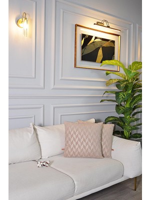 Bir Home Aida Jakar Özel Tasarım 2'li Dekoratif Kırlent Kılıfı 43X43 cm