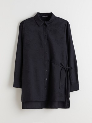 Lc Waikiki Yeni Sezon Bağlama Detaylı Kadın Gömlek Tunik