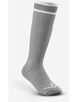 Wedze Çocuk Kayak Çorabı - Gri - 100
