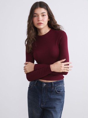 Lc Waikiki Yeni Sezon Bisiklet Yaka Kadın Body