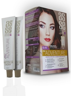 Thuasne Asse Hair Color System Saç Boyası Koyu Kumral Bakır Dore No: 6.43