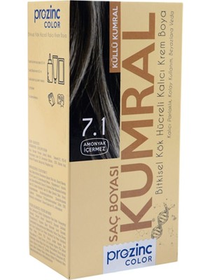 Prozinc Color Saç Boyası - 7.1 Ash Blonde Kumral