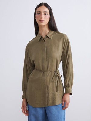 Lc Waikiki Yeni Sezon Dokulu Kadın Gömlek Tunik