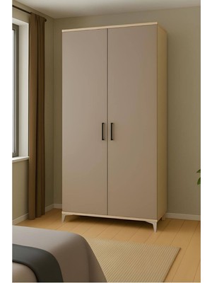 Arion Deniz 2 Kapaklı Çekmeceli Dolap | %100 Mdf Kalitesi | Rehau Kaplama Kapaklar | Ağaç Ayaklar |1. Sınıf Kalite Malzeme