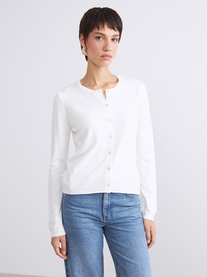 Lc Waikiki Yeni Sezon Bisiklet Yaka Kadın Triko Hırka