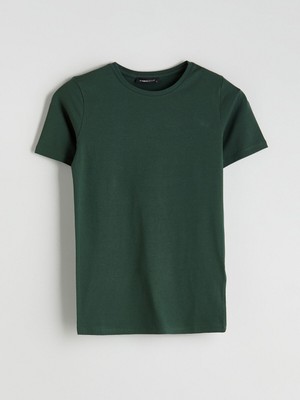 Lc Waikiki Yeni Sezon Bisiklet Yaka Kadın Tişört