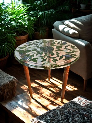 Epoksiresinart Epoksi Tasarım Masa Sehpa