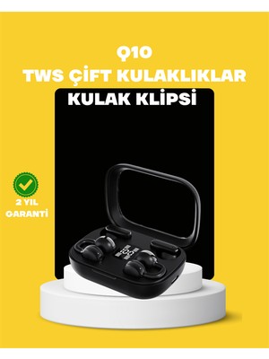İlk El Grup Ieg™ Tws Q10 Kablosuz Kulaklık – Şarj Kutulu, Yüksek Ses Kalitesi, Bluetooth 5.4