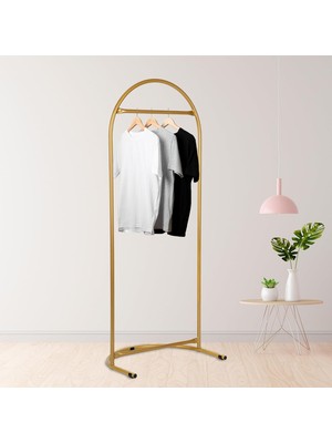 Braventa Collection Gorilla Dilsiz Uşak Butik Stil Oval Konfeksiyon Askılığı Siyah Renk Askılık Siyah Ayaklı Askılık Kıy