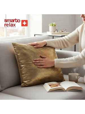 Smarto Relax Luxe Altın Dekoratif YASTIK 47×47