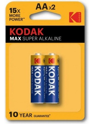 Kodak 2 Adet Super Alkalin Kalem Pil