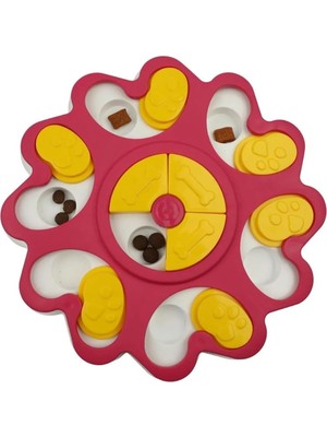 Braventa Collection Yavaş Besleme Sağlayıcı Köpek Bulmacası ve Oyuncağı Violet