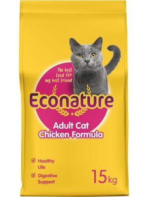 Braventa Collection Econature Yetişkin Kısır Kedi̇ Tavuklu, 15 kg