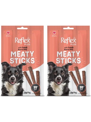 Braventa Collection Plus Yetişkin Köpek Çubuk Ödül Maması Kuzu Etli 33 gr 2li Paket