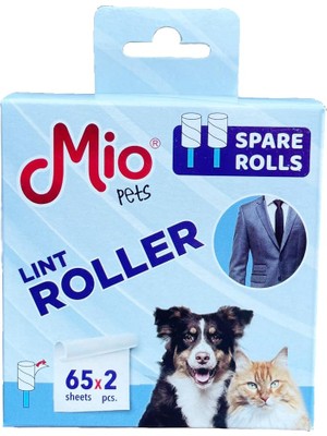 Braventa Collection Tüy Toplama Yedek Rulu, 65 Yaprak x 2 Adet x 15 Adet