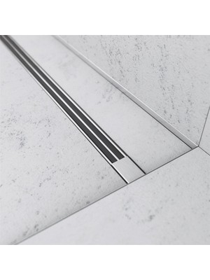 Evimetal Slimline Duş Kanalı 80 cm