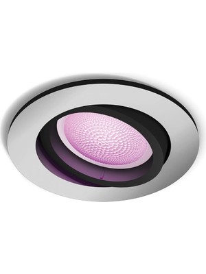 Braventa Collection Hue White & Col. Amb. Akıllı LED Tekli Spot Lamba, 16 Milyon Renk