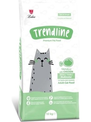 Braventa Collection Renkli Taneli Yetişkin Kedi Maması 1 kg