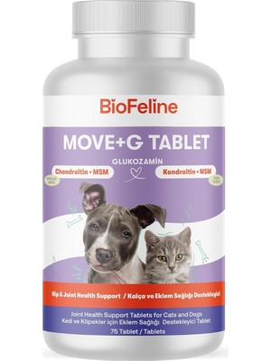 Braventa Collection Move+G Glucosamine Tablet (Kedi ve Köpekler Için Eklem ve Kas Desteği)