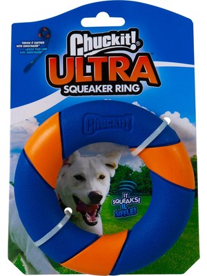 Braventa Collection Chuckit! Ultra Squeaker Ring Sesli Köpek Oyun Halkası