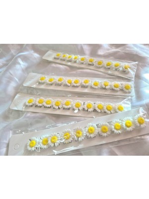 eklektis Papatya Figürlü Saç Küpesi 6 Adet