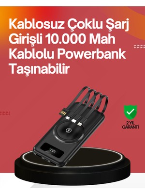 İlk El Grup Ieg™ 22.5W Hızlı + 15W Kablosuz Şarj – Akıllı Powerbank ile Her An Enerji