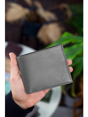 Garbalia Madrid Hakiki Deri Bozuk Para Gözlü Rfıd Engelleyici Erkek Cüzdan